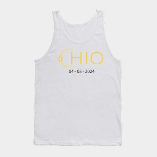 Ohio America 8th April 2024 Path of Totality Solar Eclipse Tank Top